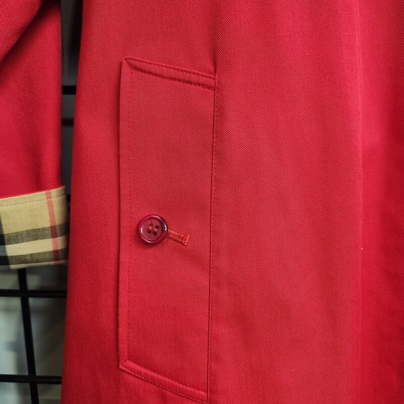 Burberry Vintage, Red, Size: XL