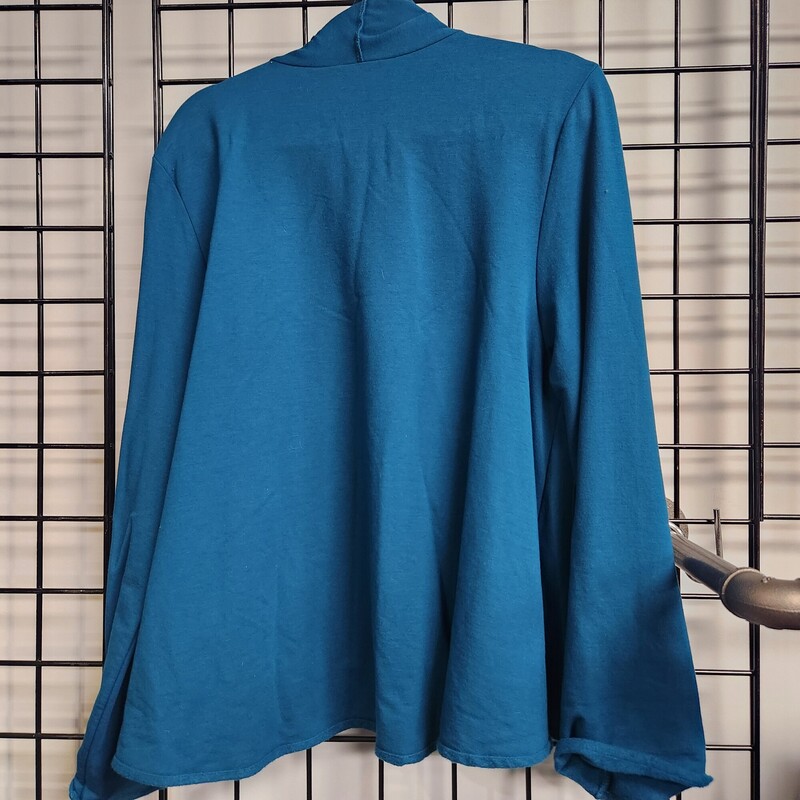 Brenda Laine Baboo Cover, Teal, Size: XL