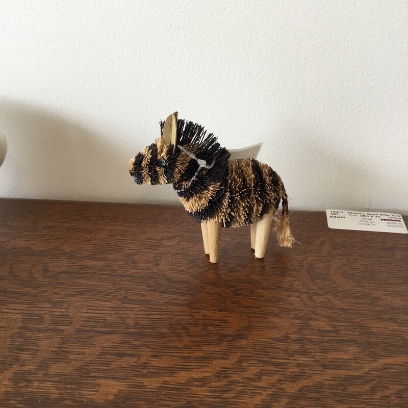 Mini Zebra,
Brown/Black,
Size: 4 X 4 In