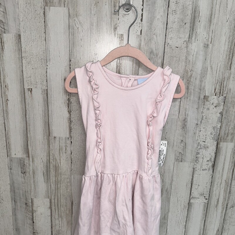 5 Pink Ruffle Tank Tunic