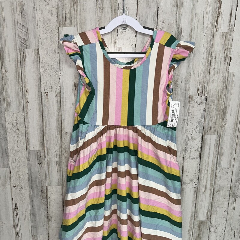 9 Pink Striped Dress