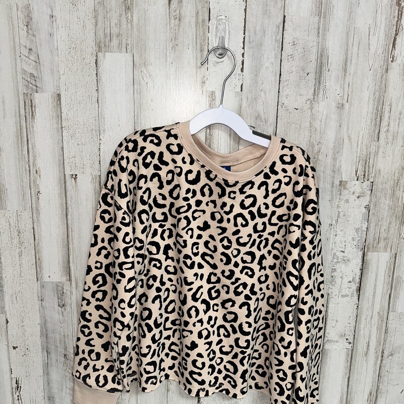 8 Tan Leopard Sweatshirt