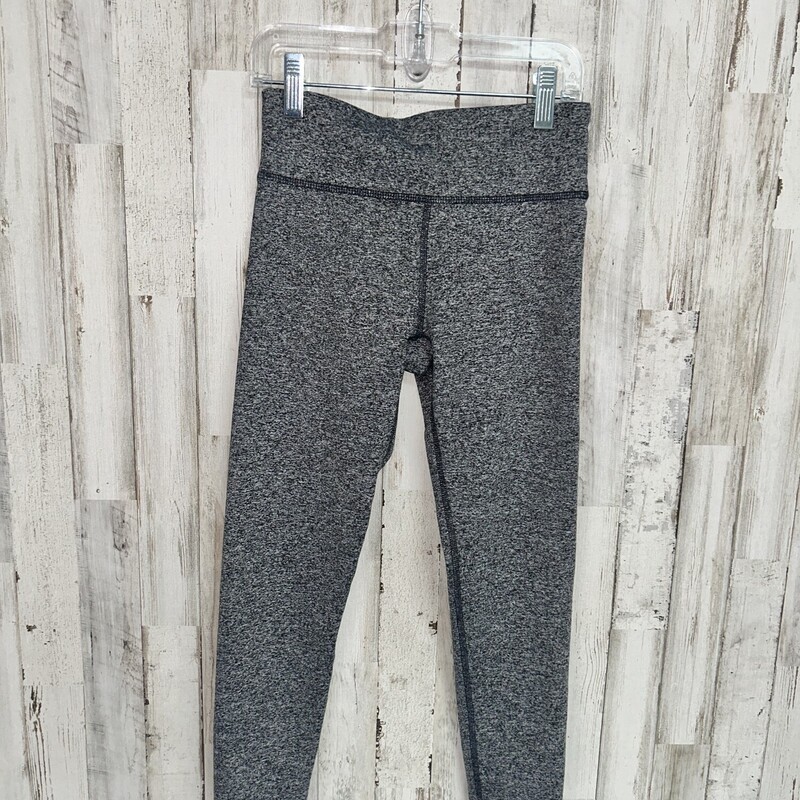 8 Grey Heathered Leggings, Grey, Size: Girl 7/8