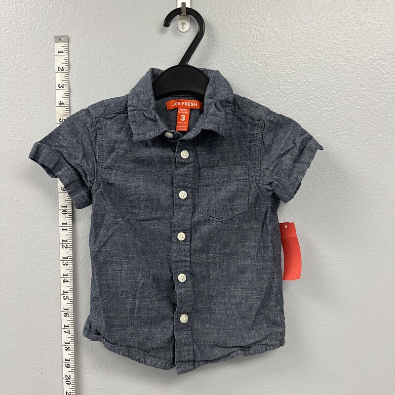 Joe, Size: 3, Item: Shirt