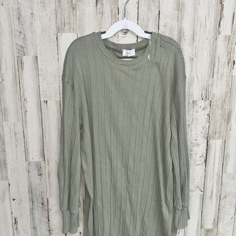 NEW 10 Sage Ribbed Dress