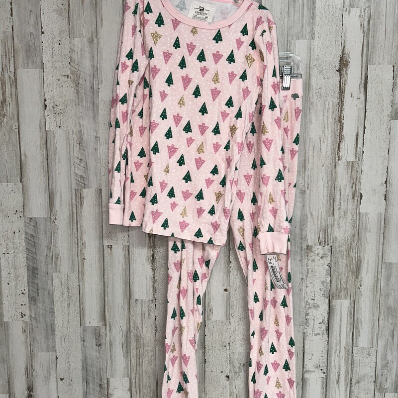 10 2pc Pink Tree Print Pj