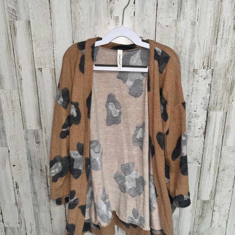 10/12 Brown Leopard Cardi