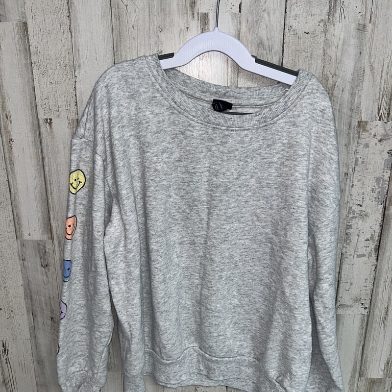 10/12 Smiley Sleeve Sweat