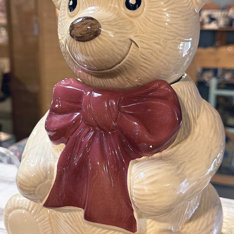 Metlock Bear Cookie Jar
11 In Tall.