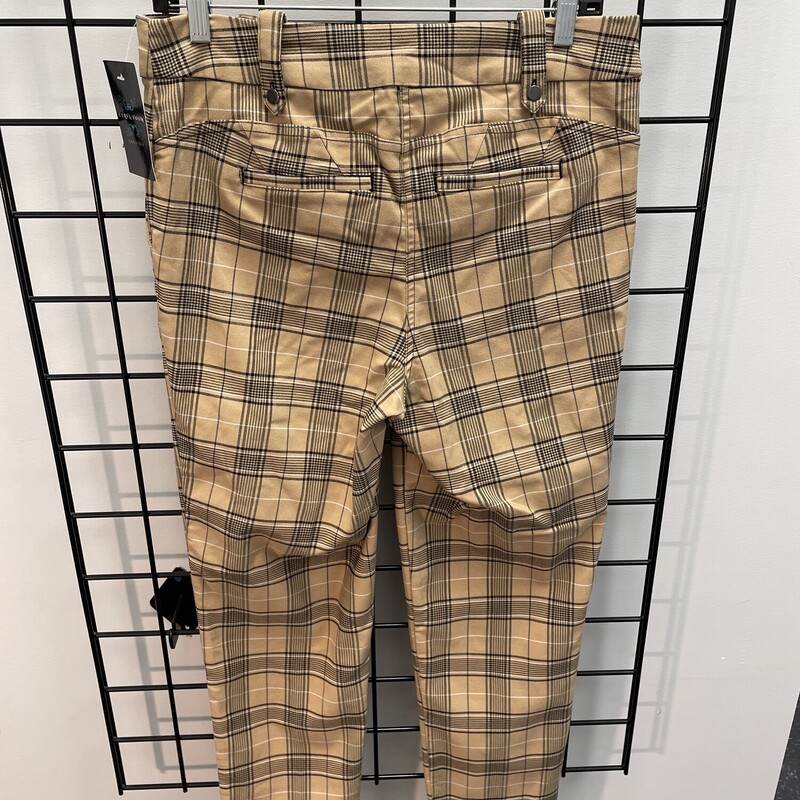 Cleo Pants, Plaid, Size: 6