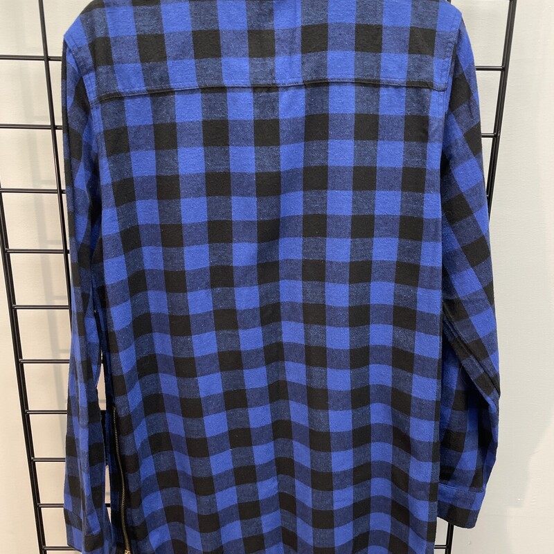 100%cotton Plaid Shirt, Plaid, Size: L