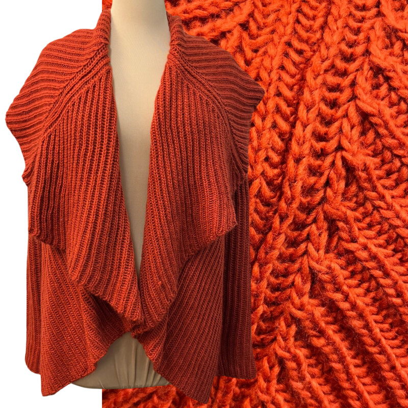 Soft Surroundings Cardigan
Wool Blend
Color: Pumpkin
Size: Medium