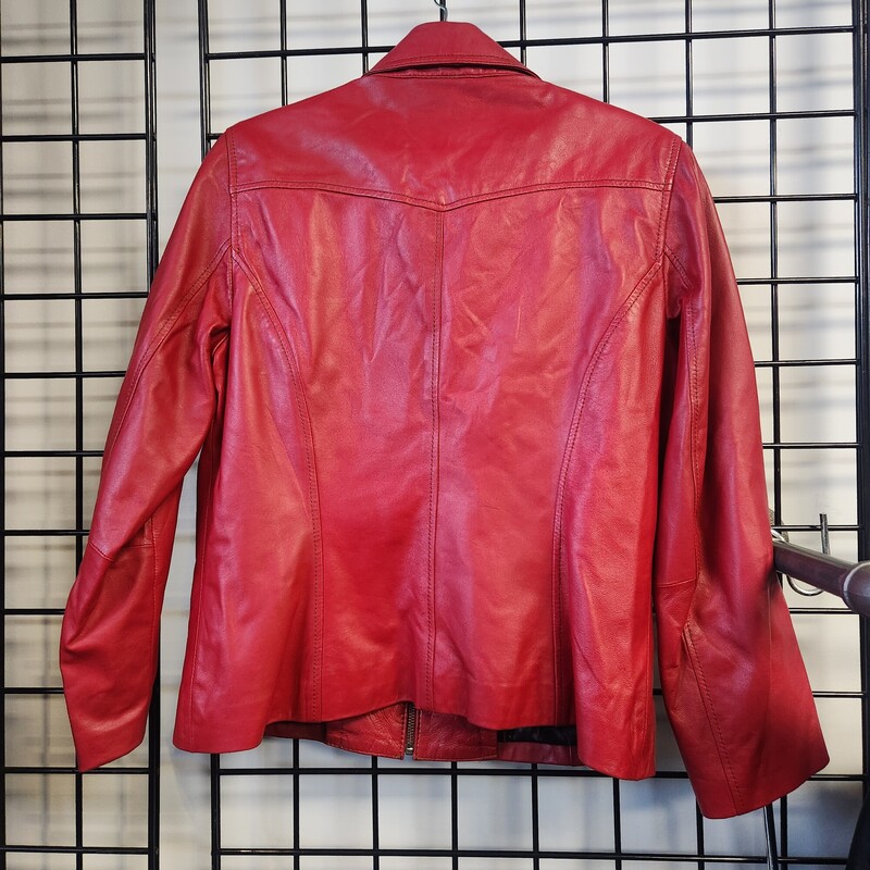 Danier Leather, Red, Size: M