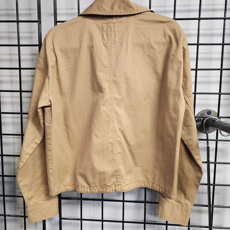 Garage Jacket, Tan, Size: XS