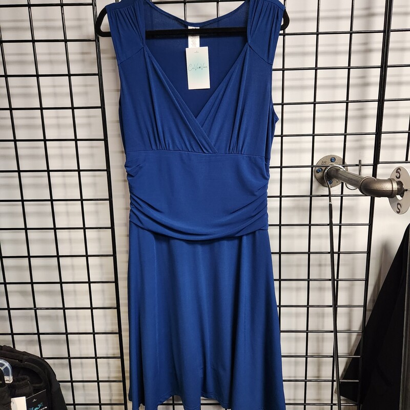 No Tag Dress, Royal, Size: M