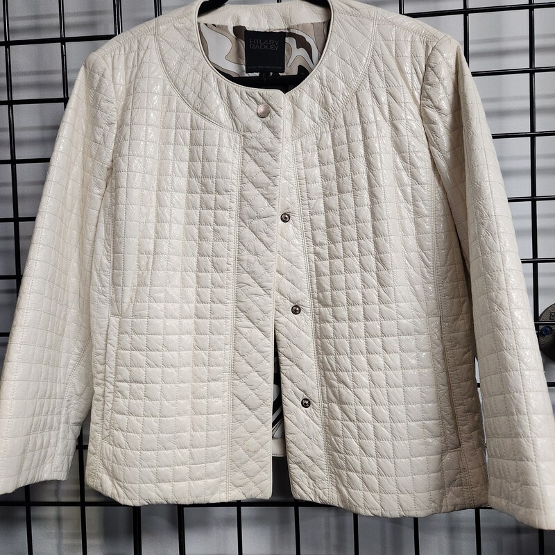 Hilary Radley Jacket, Cream, Size: L