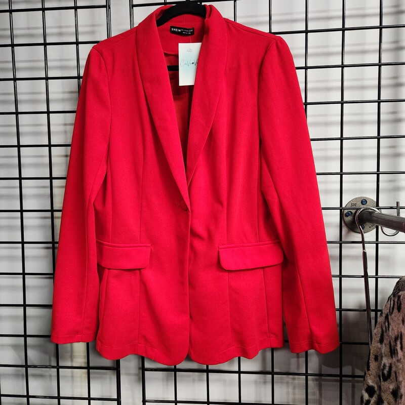 Shein Blazer, Red, Size: L