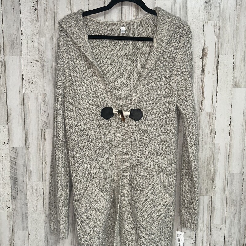 S Tan Knit Button Cardiga, Tan, Size: Ladies S