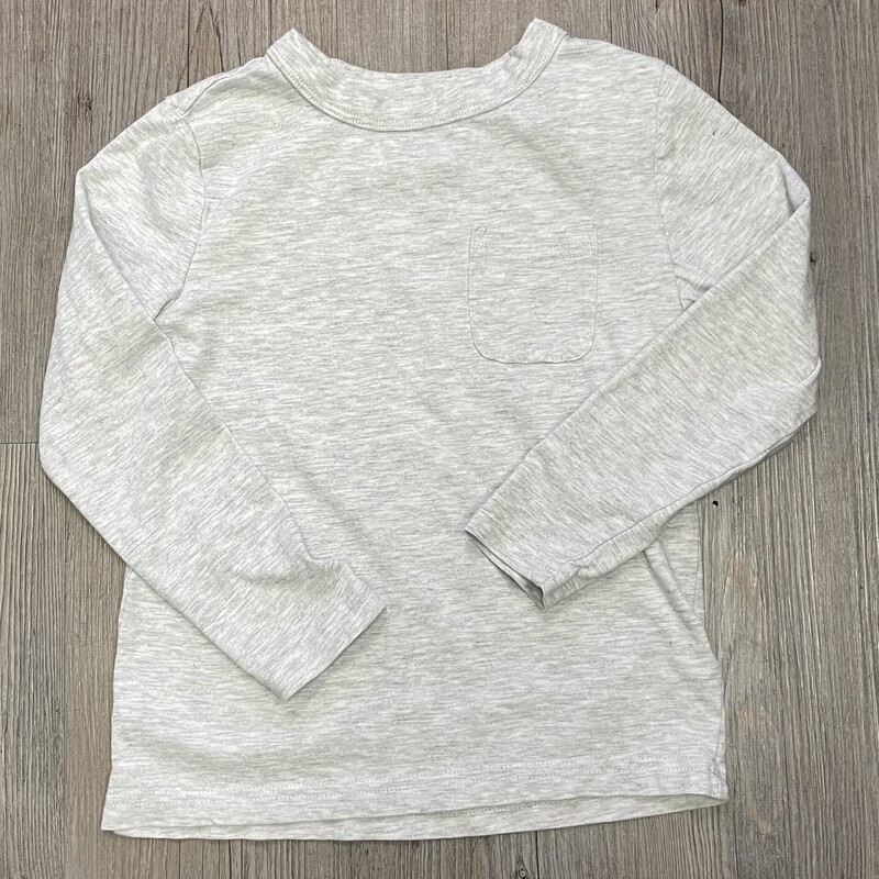 Joe Fresh LS Tee, Grey, Size: 5Y