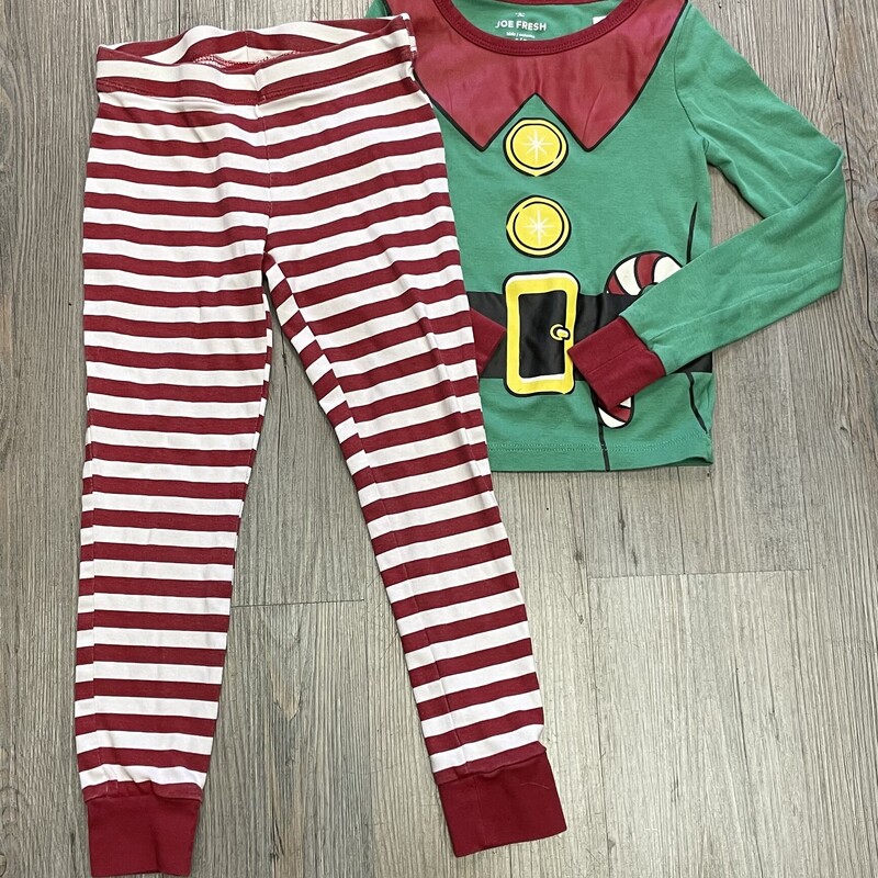 Joe Fresh Holiday Pj Set, Multi, Size: 6Y