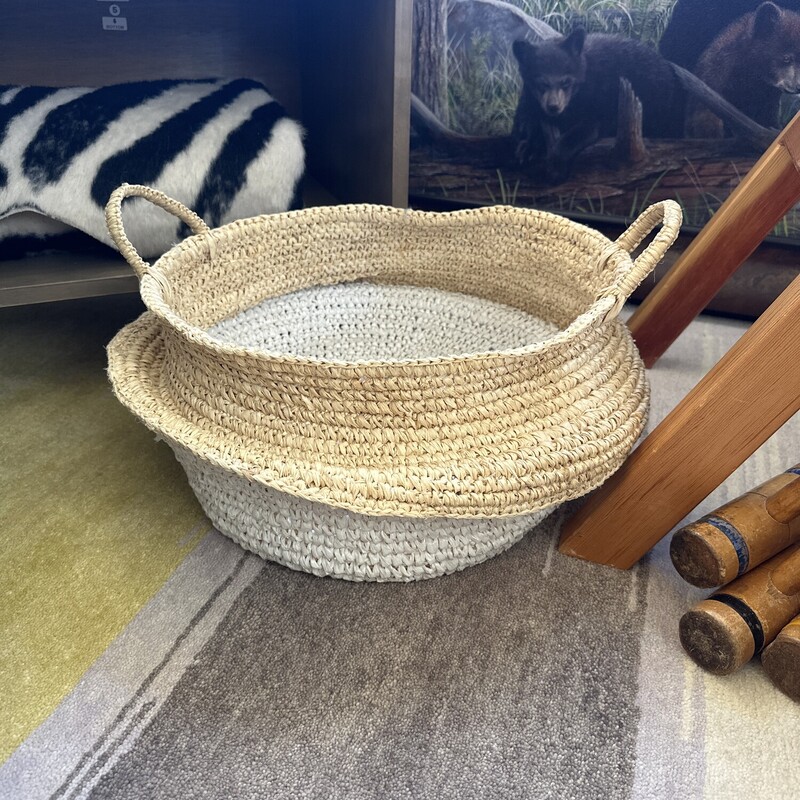 Two Handle Basket

Size: 17Lx15Wx9T