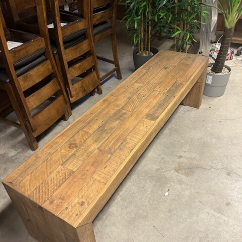 Reclaimed Wood Bench

 Size: 65Lx15Wx18T