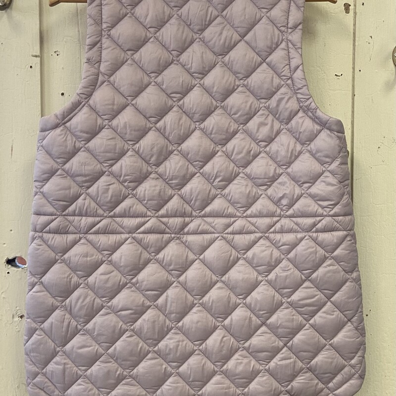 Lavender Quilt Zip Vest<br />
Lavender<br />
Size: Medium