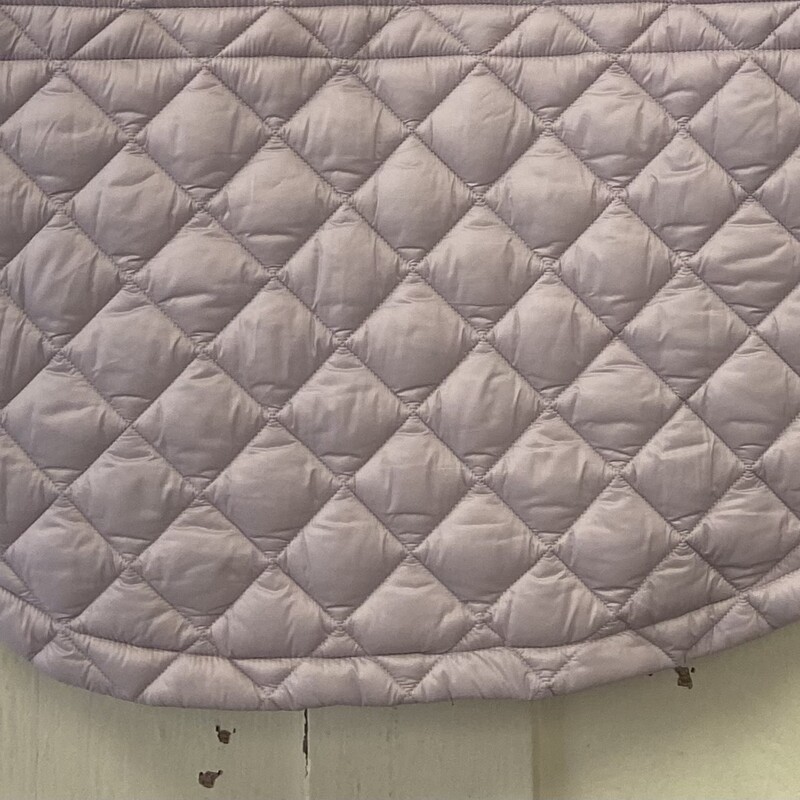 Lavender Quilt Zip Vest<br />
Lavender<br />
Size: Medium