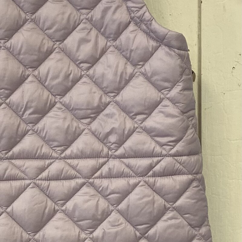 Lavender Quilt Zip Vest<br />
Lavender<br />
Size: Medium