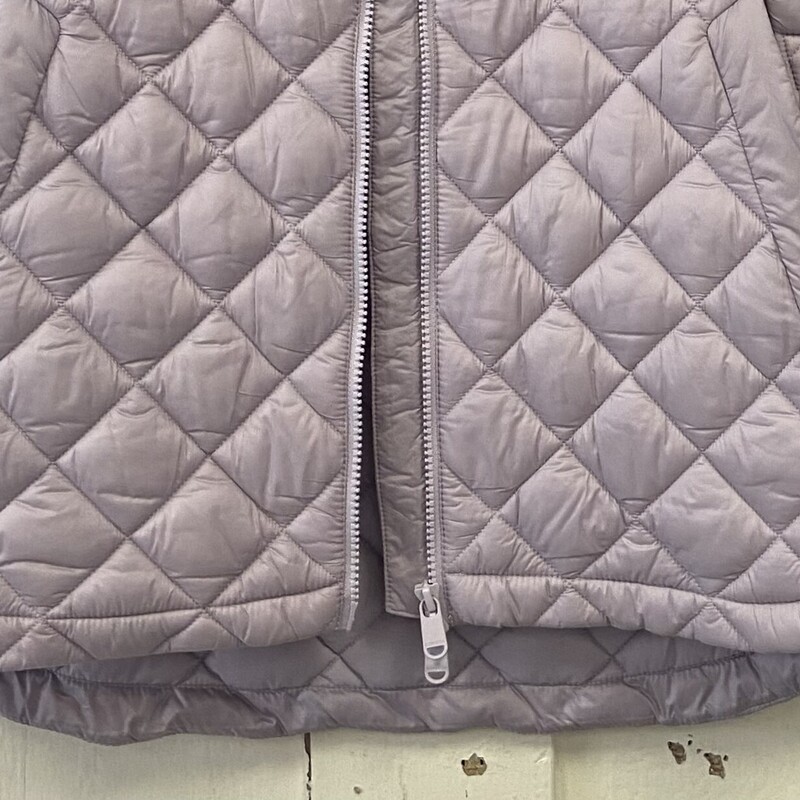 Lavender Quilt Zip Vest<br />
Lavender<br />
Size: Medium