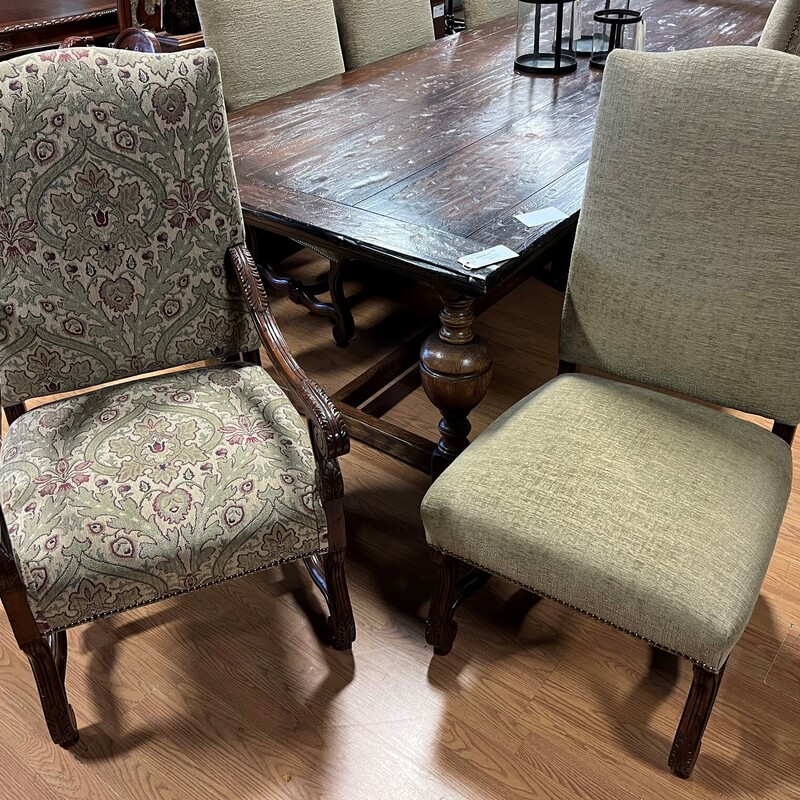 Fremarc Dining Chairs, Fabric, Set Of 8