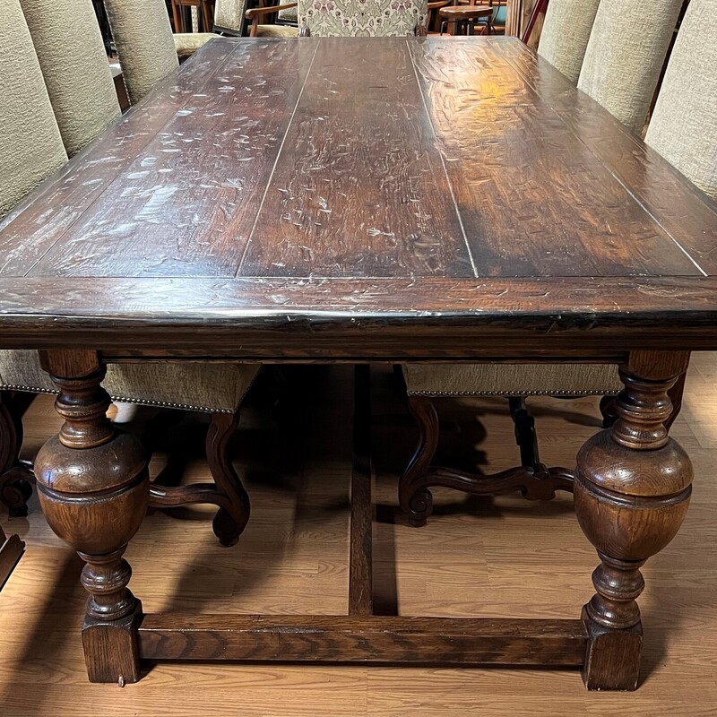 Rustic Dining Table, Wood, Unique
122in long x 50in deep x 30in tall