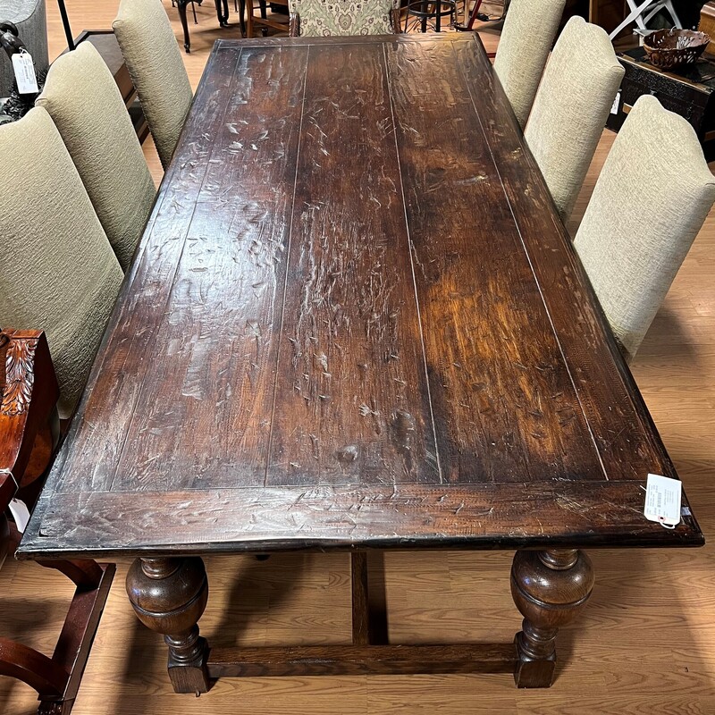 Rustic Dining Table, Wood, Unique
122in long x 50in deep x 30in tall