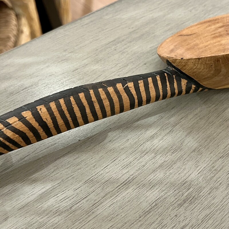 Ladle Giraffe, Wood, Size: 12 Long