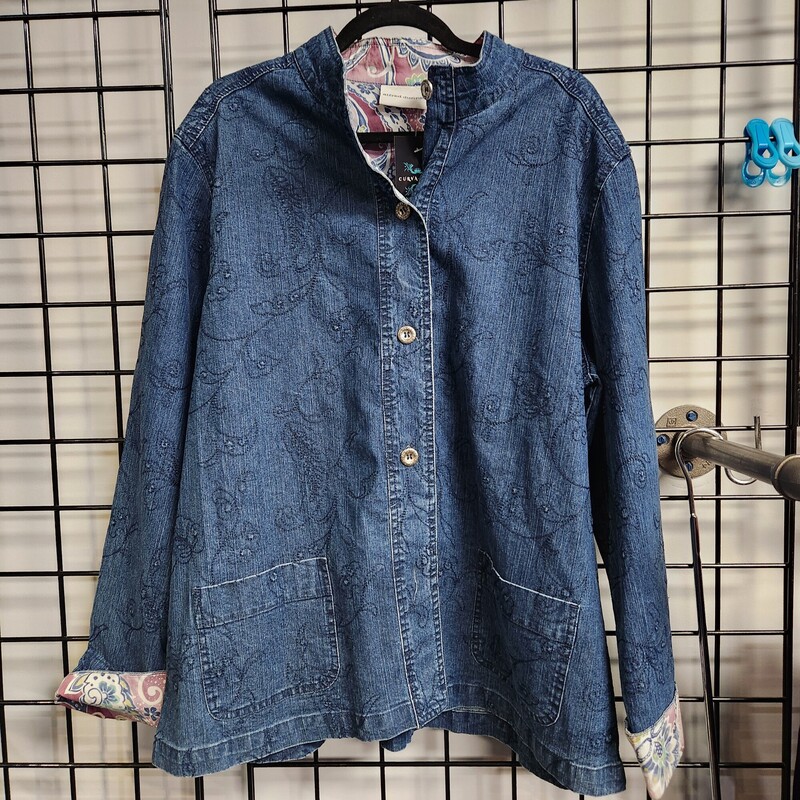 Alfred Dunner Denim, Denim, Size: 18