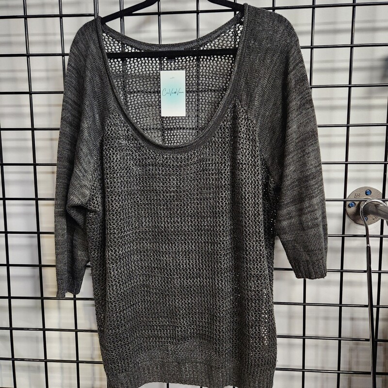 Warehouse One Sweater, Grey, Size: XXXL