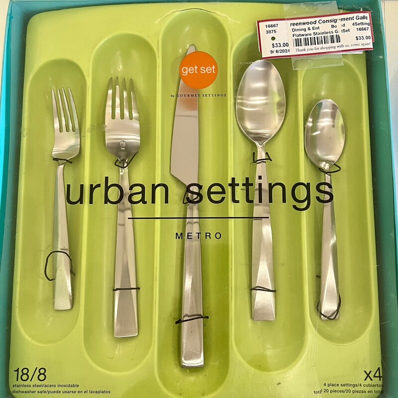 Flatware Stainless GetSet