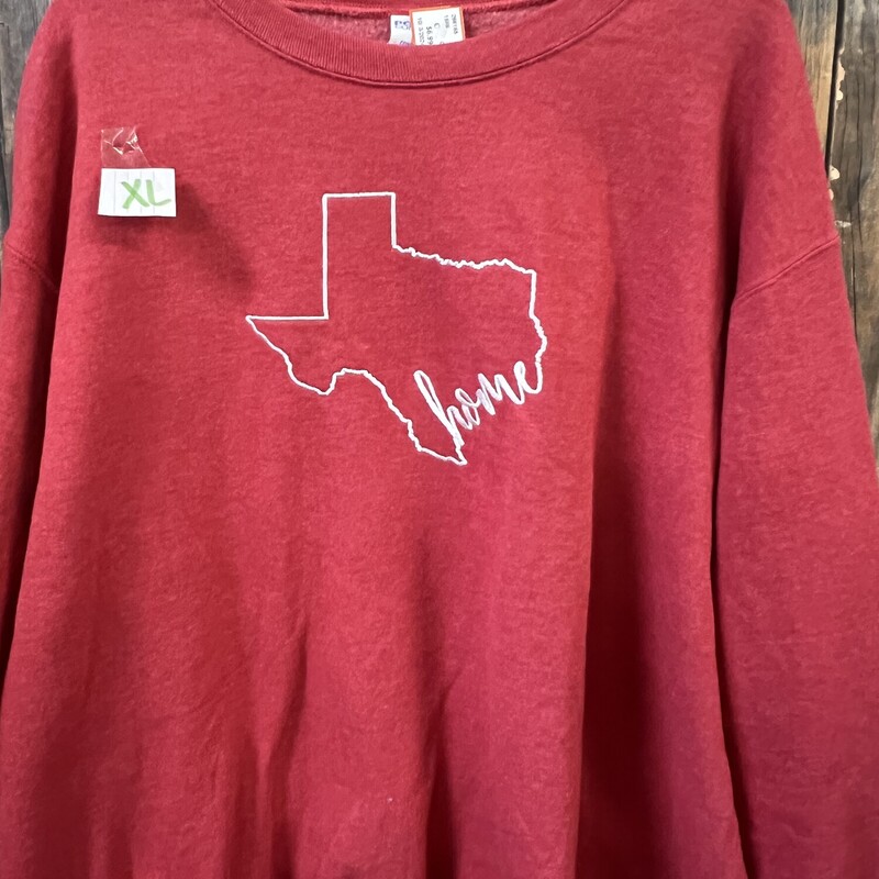 Red- Texas Sweat Shirt