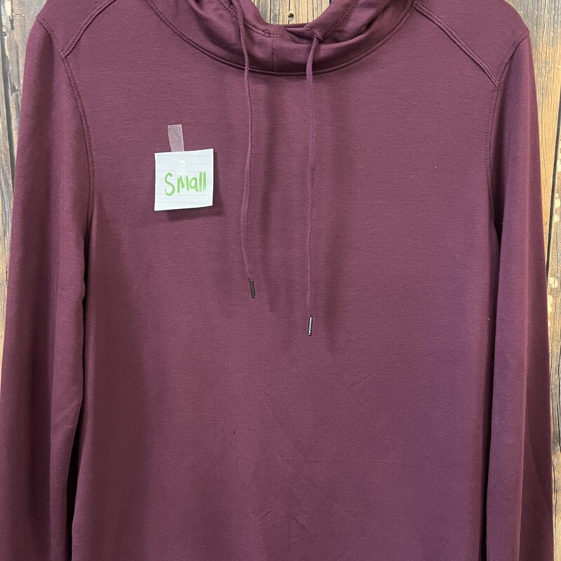 Maroon Hoodie, Size: Small