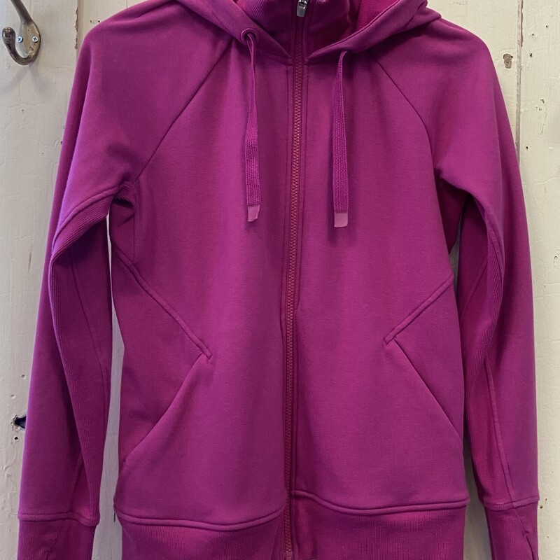 Orchid Zip Collar Hoodie