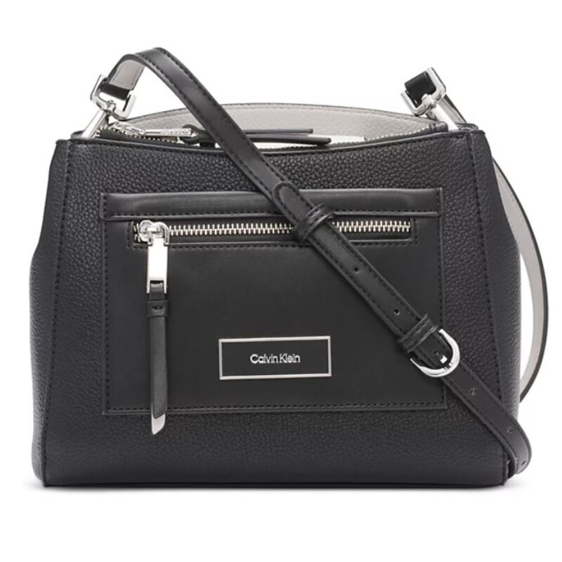 Calvin Klein Hadley Crossbody or Shoulder Bag
Black Gray Size: 12 x 9H