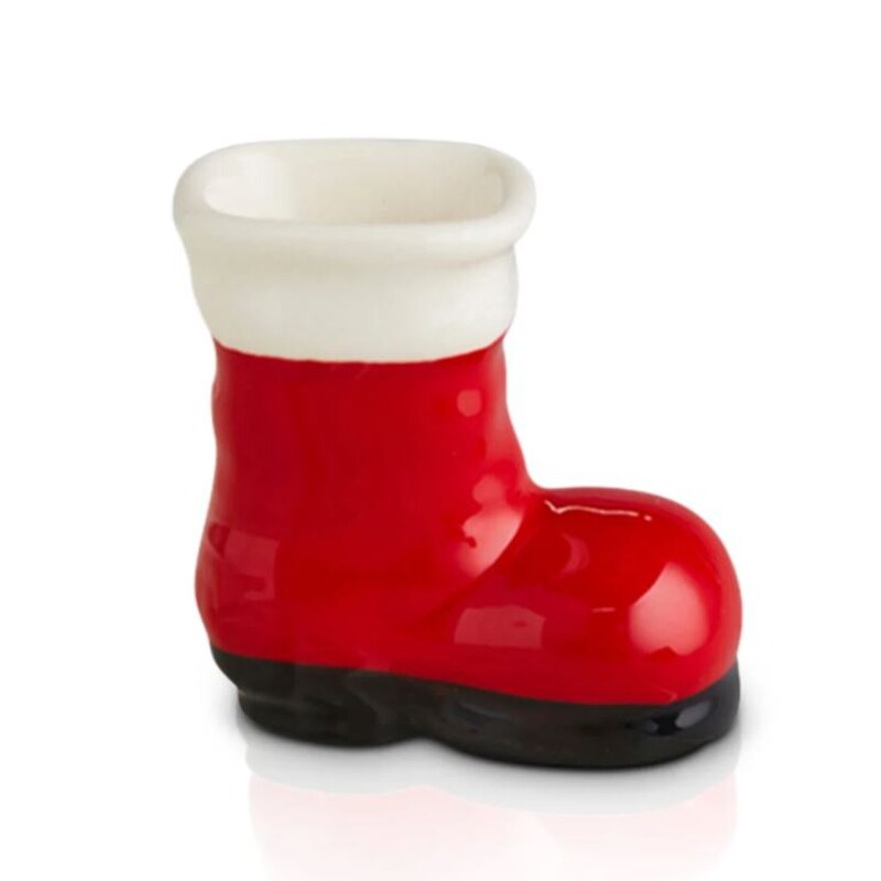 Nora Fleming Santa Boot
Red White Black
Size: 2x3H