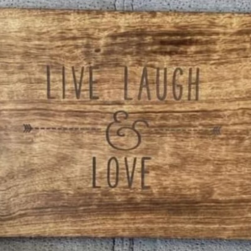 Love Lives Here Wood Tray
Brown Wood with Black Iron Handles
Size: 20x8x2H