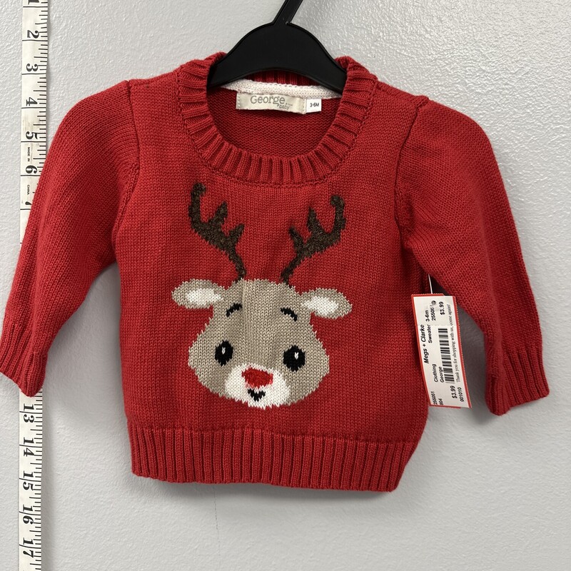 George, Size: 3-6m, Item: Sweater