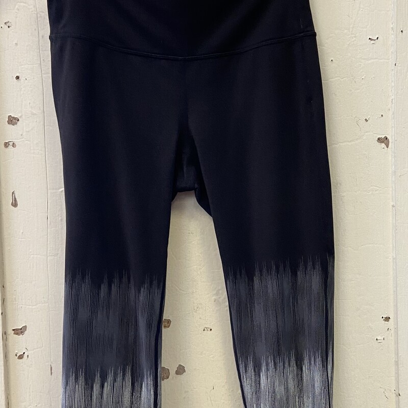 Blk/gry Pat Capri Legging<br />
Blk/gry<br />
Size: Small