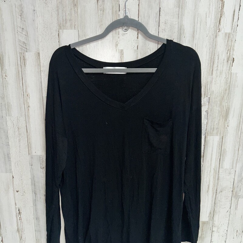 M Black Pocket Longsleeve