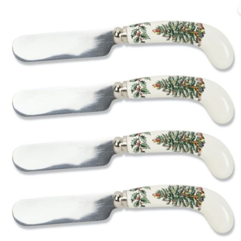 Set of 4 Spode Tree Spreaders
White, Green, Red
 Size: 4 Piece Set