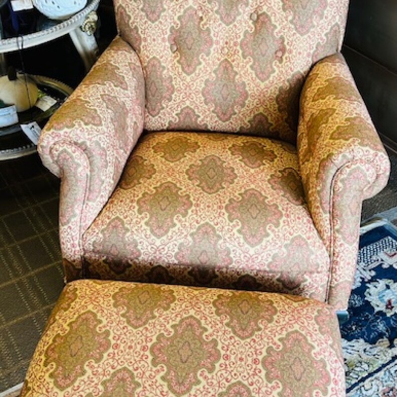 Arhaus Patterned Chair