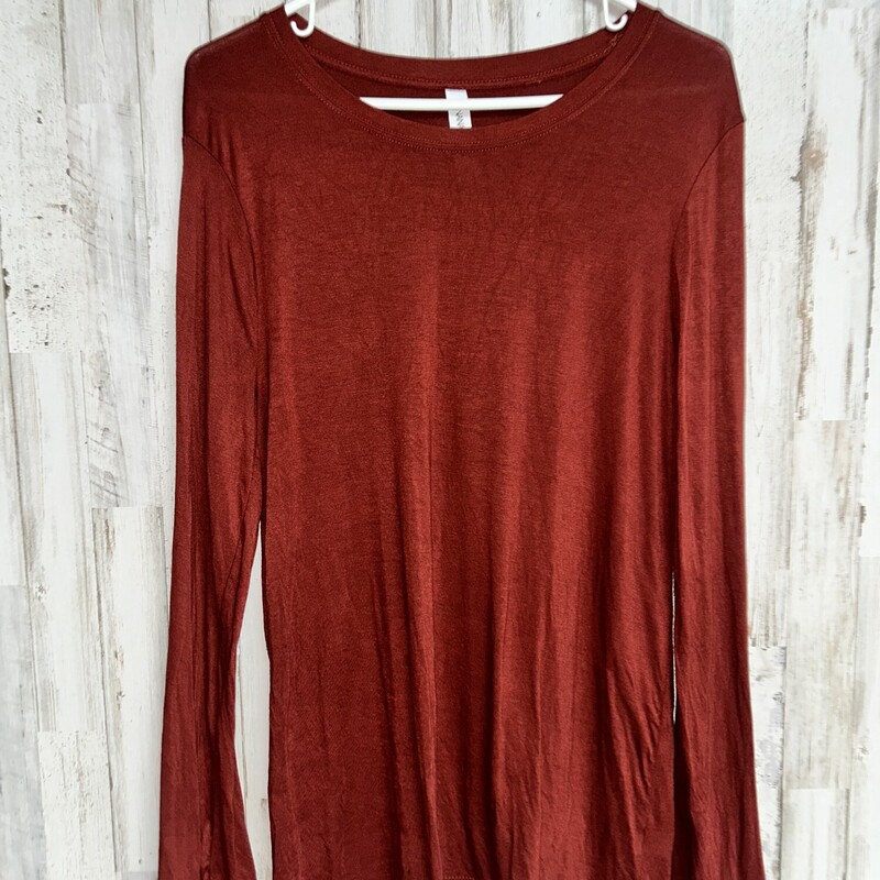 L Rust Longsleeve Top