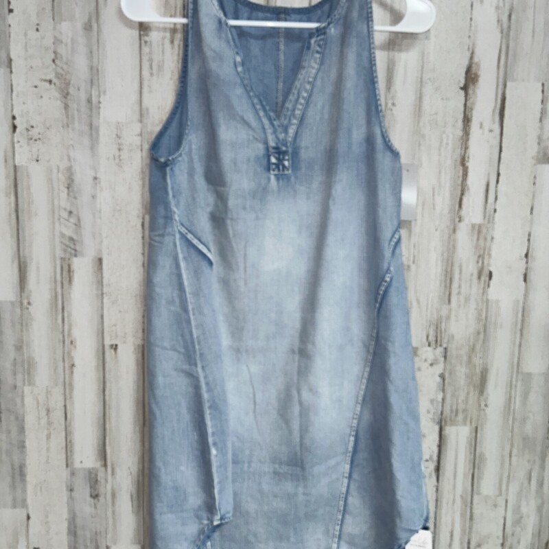 L Denim Tank Dress